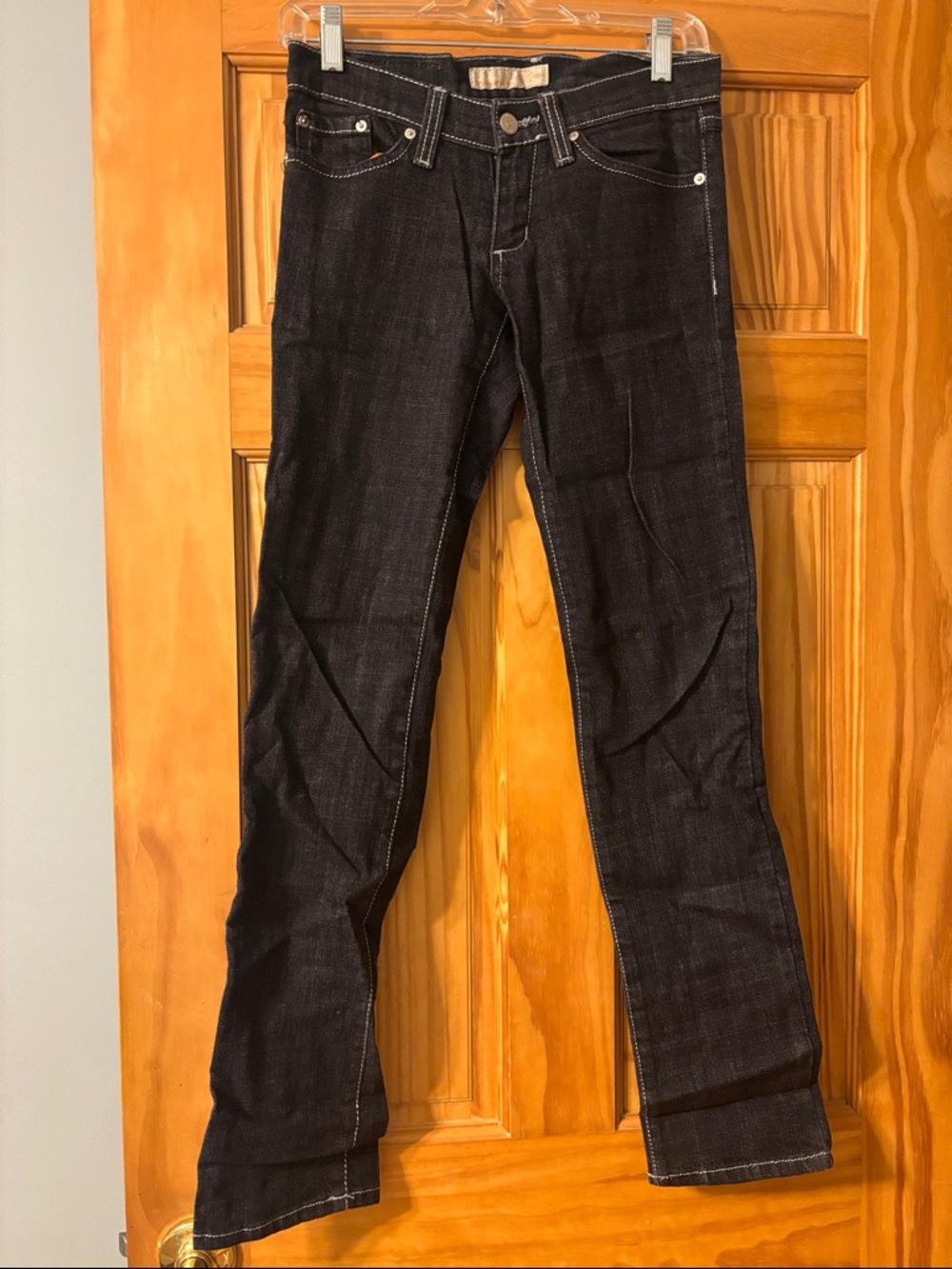 Flying Monkey Women's Skinny Jeans in Dark Indigo